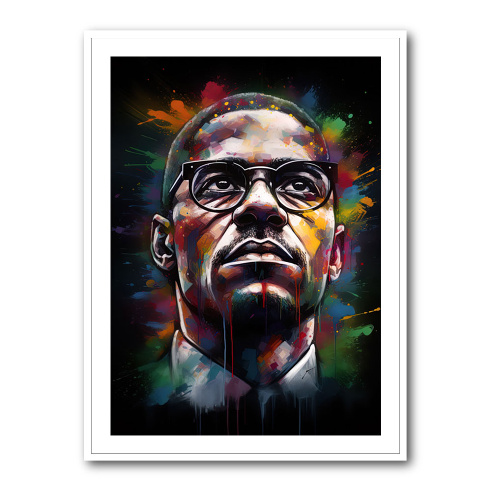 Malcolm X Wall Art