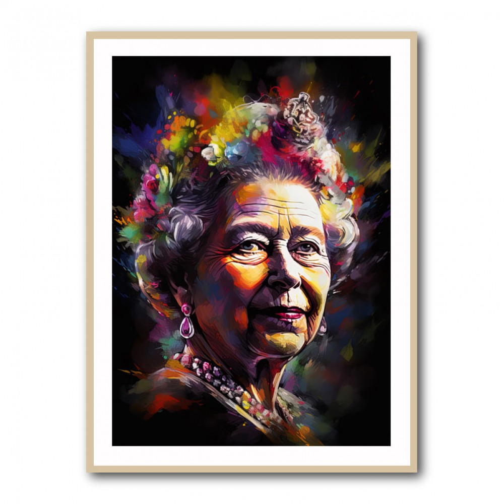 Queen Elizabeth II Wall Art