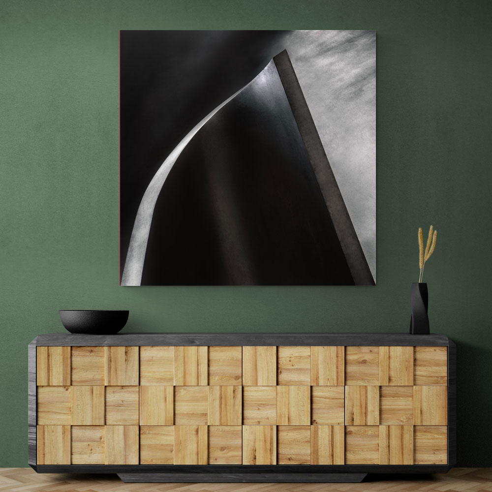 Curved Steel Wall Art
