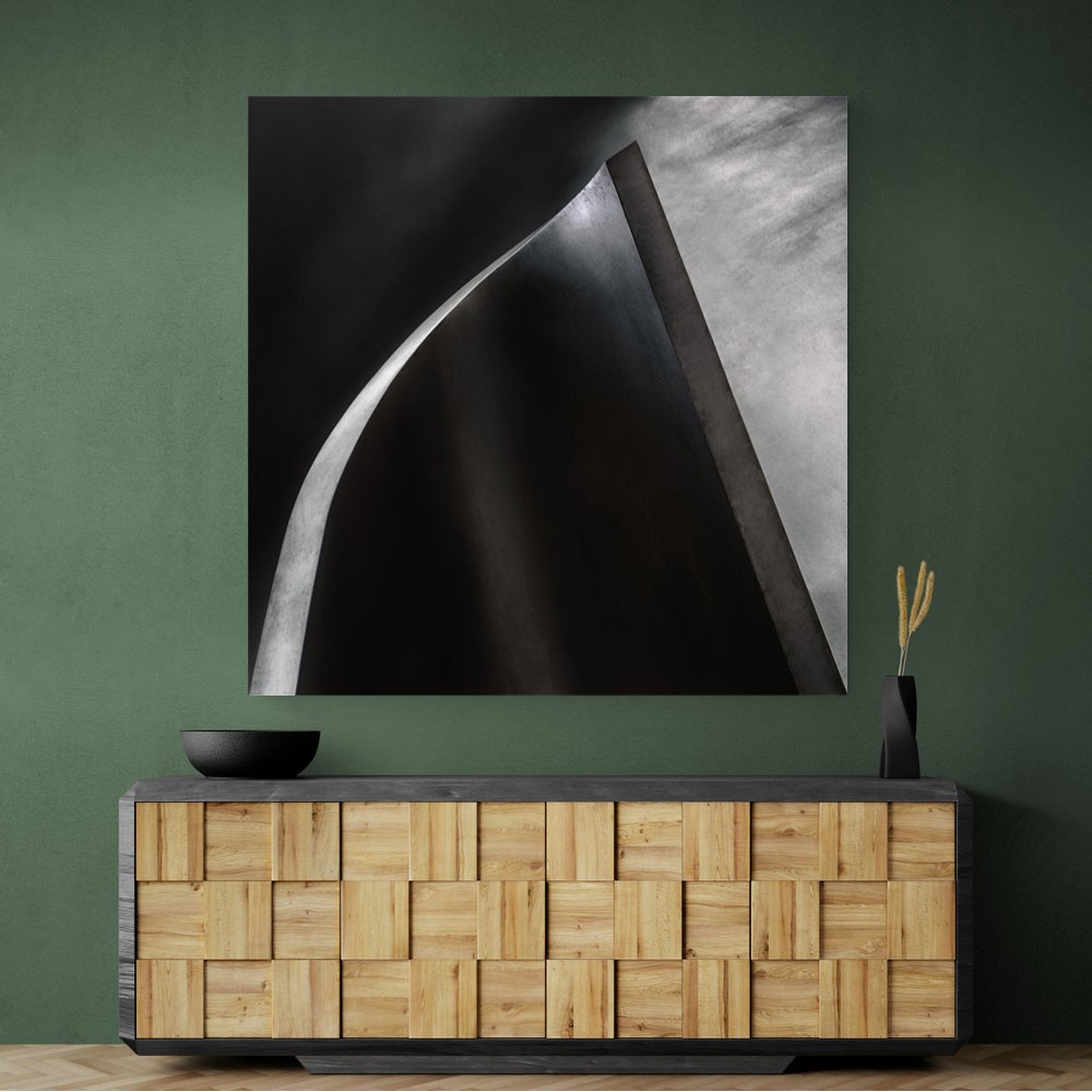 Curved Steel Wall Art