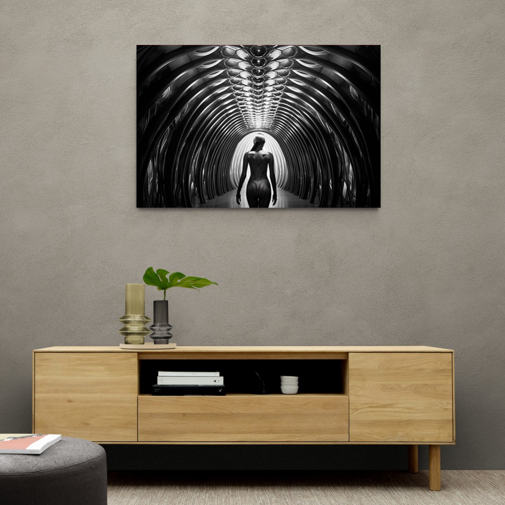 Bio Architecture Tunnel Wall Art