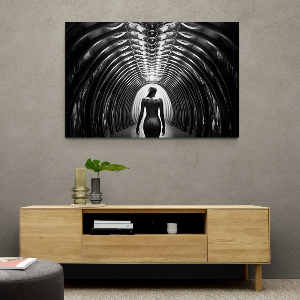 Bio Architecture Tunnel Wall Art