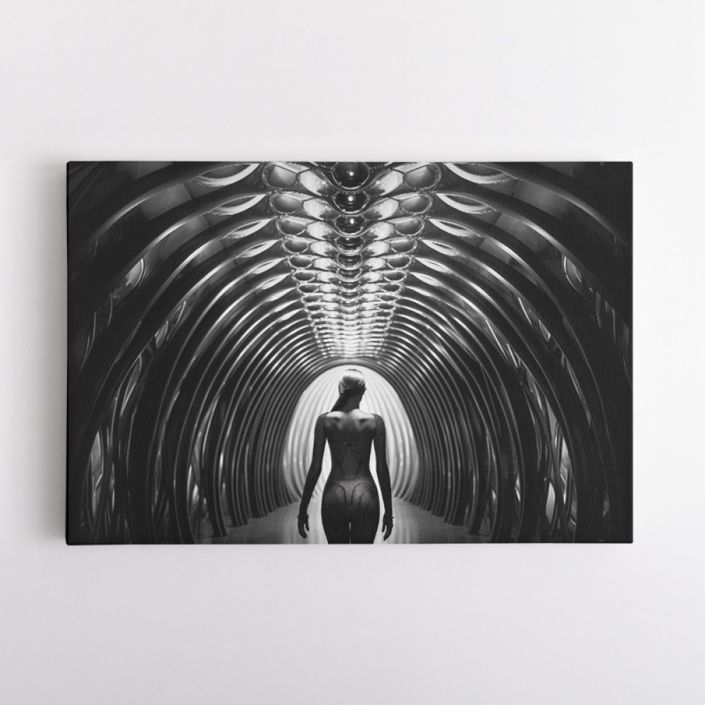 Bio Architecture Tunnel Wall Art