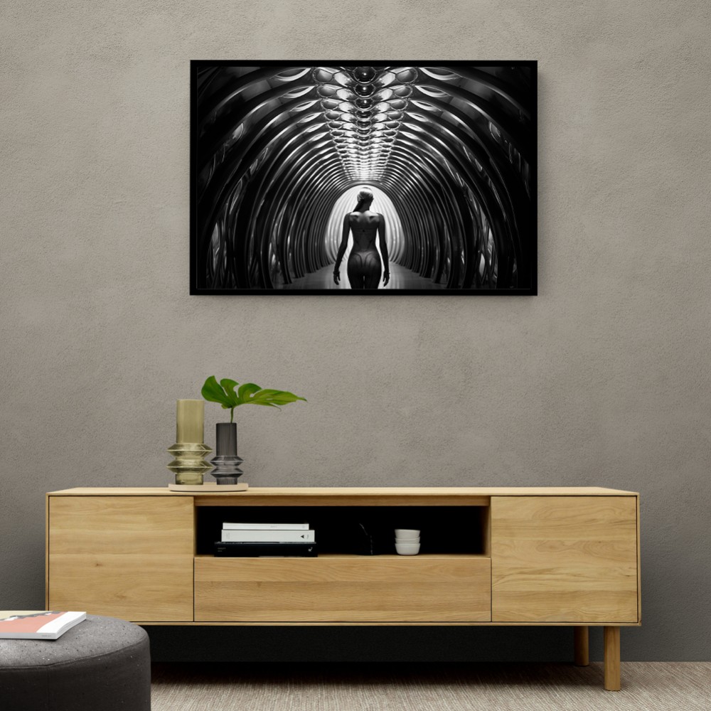 Bio Architecture Tunnel Wall Art