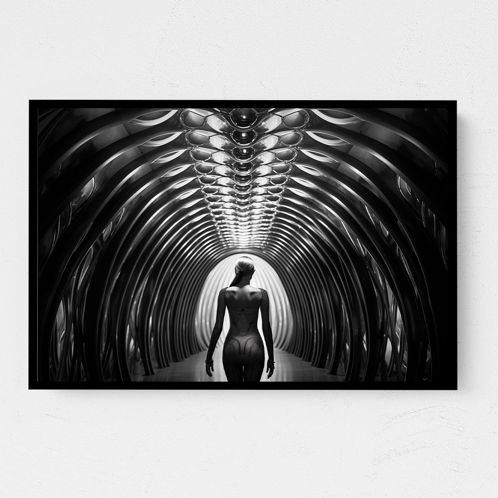 Bio Architecture Tunnel Wall Art