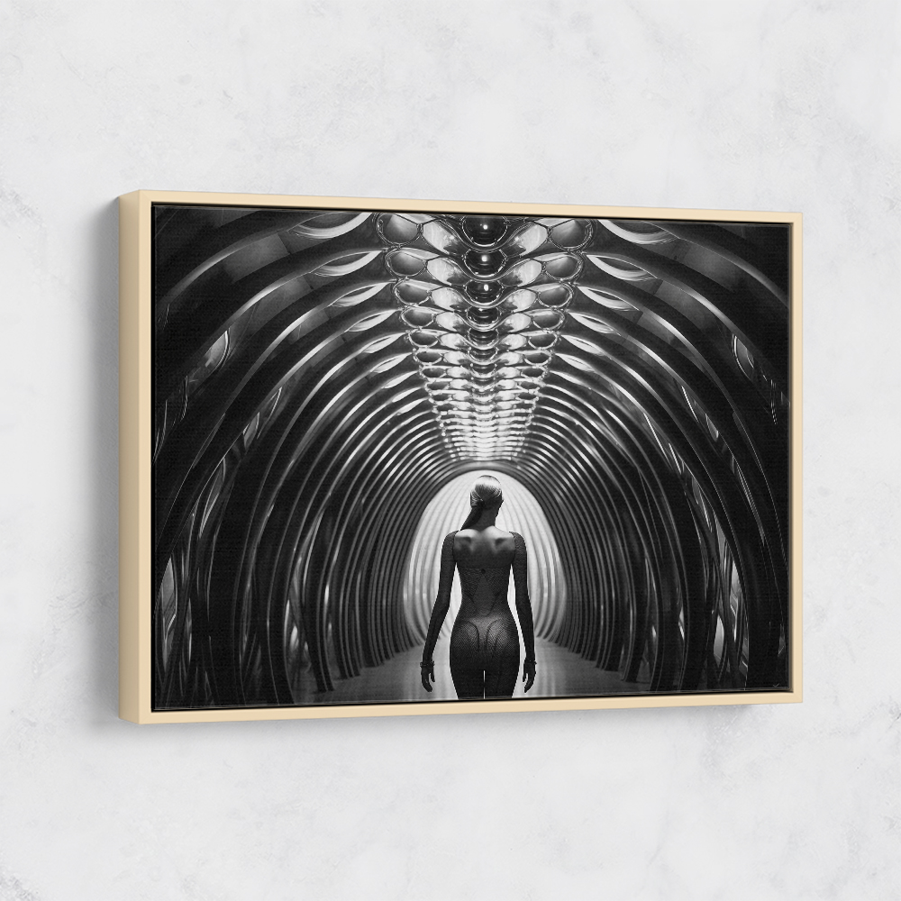 Bio Architecture Tunnel Wall Art