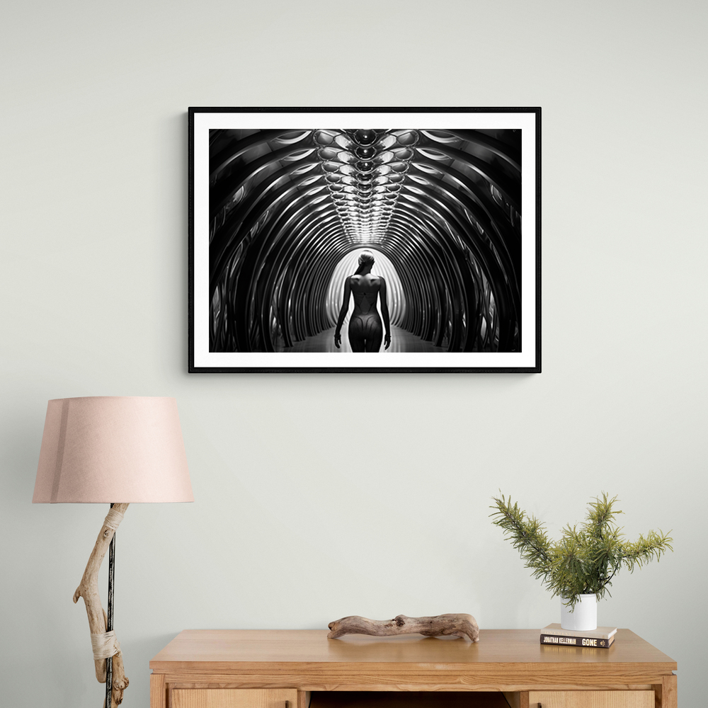 Bio Architecture Tunnel Wall Art