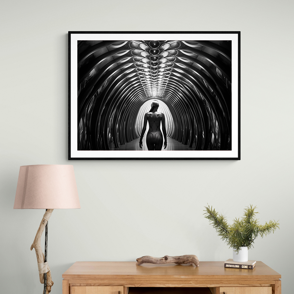 Bio Architecture Tunnel Wall Art