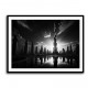 Burj Khalifa Reflection Black & White Wall Art Burj Khalifa Reflection Black & White Wall Art