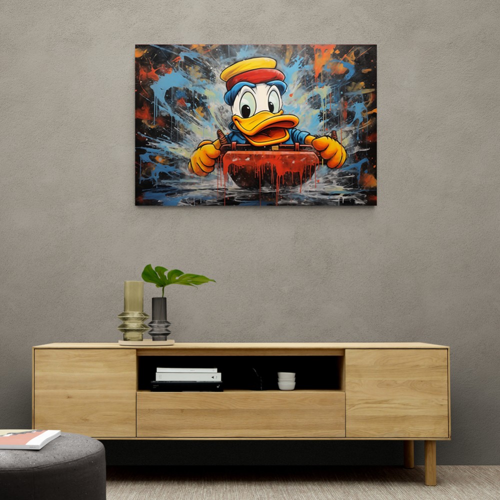Urban Duck Sledging Wall Art Urban Duck Sledging Wall Art