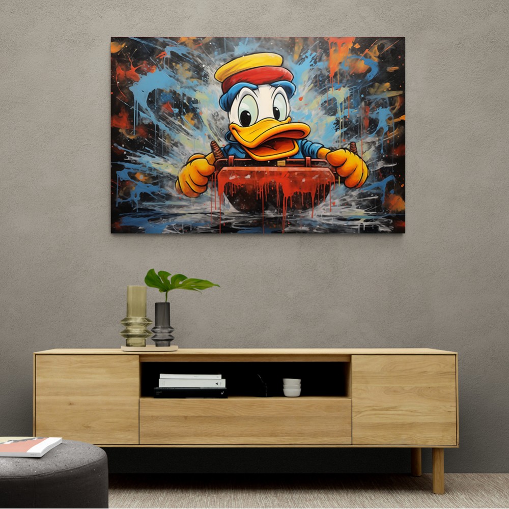 Urban Duck Sledging Wall Art Urban Duck Sledging Wall Art
