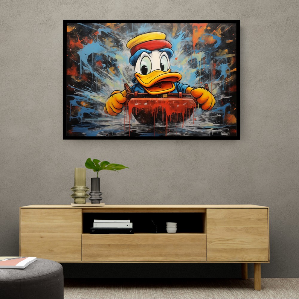 Urban Duck Sledging Wall Art Urban Duck Sledging Wall Art