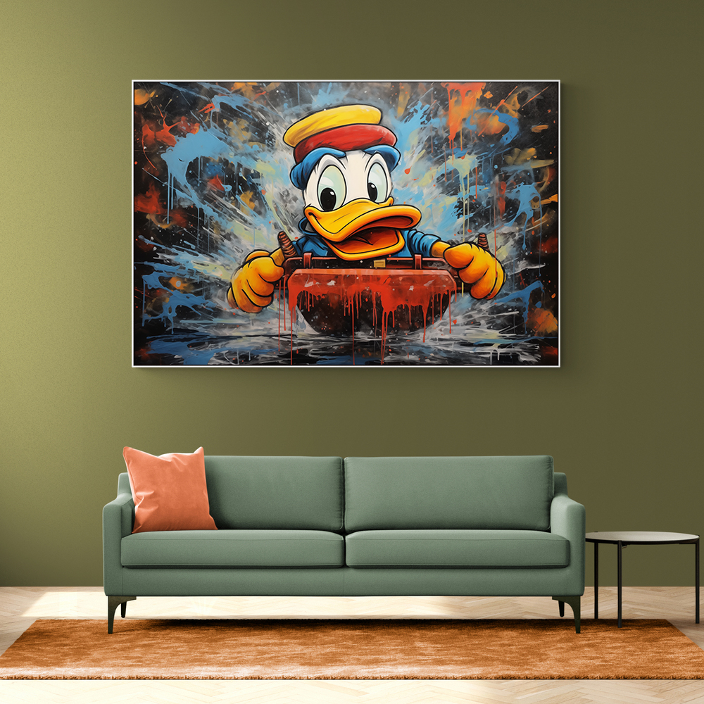 Urban Duck Sledging Wall Art Urban Duck Sledging Wall Art