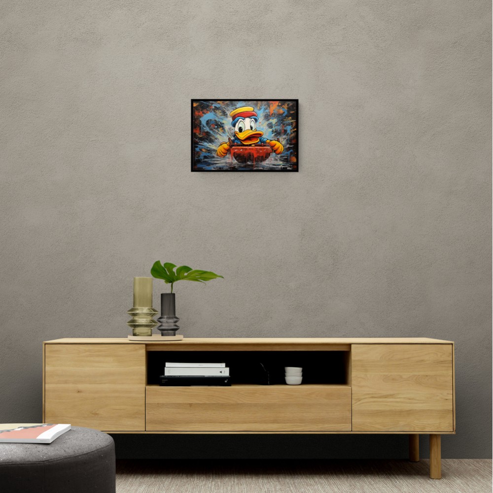 Urban Duck Sledging Wall Art Urban Duck Sledging Wall Art