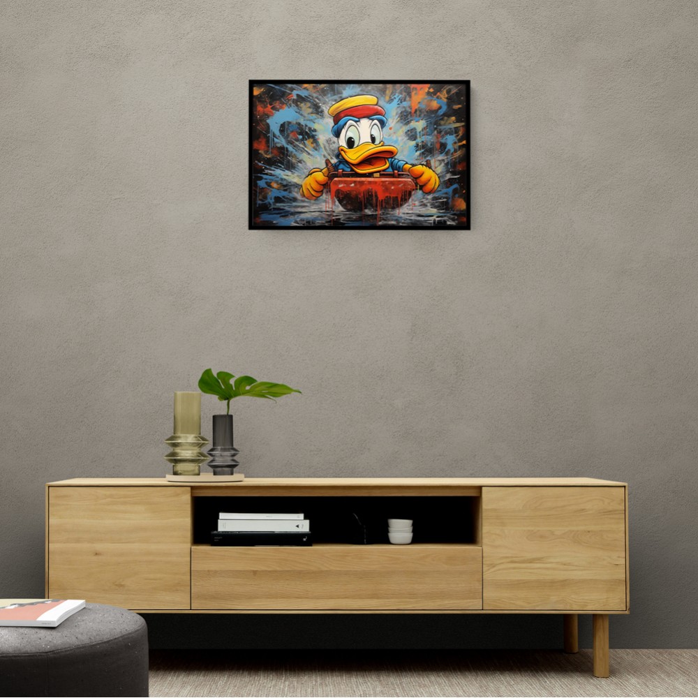 Urban Duck Sledging Wall Art Urban Duck Sledging Wall Art