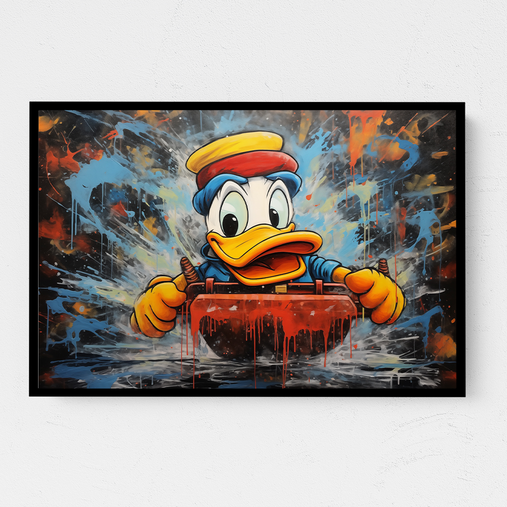 Urban Duck Sledging Wall Art Urban Duck Sledging Wall Art