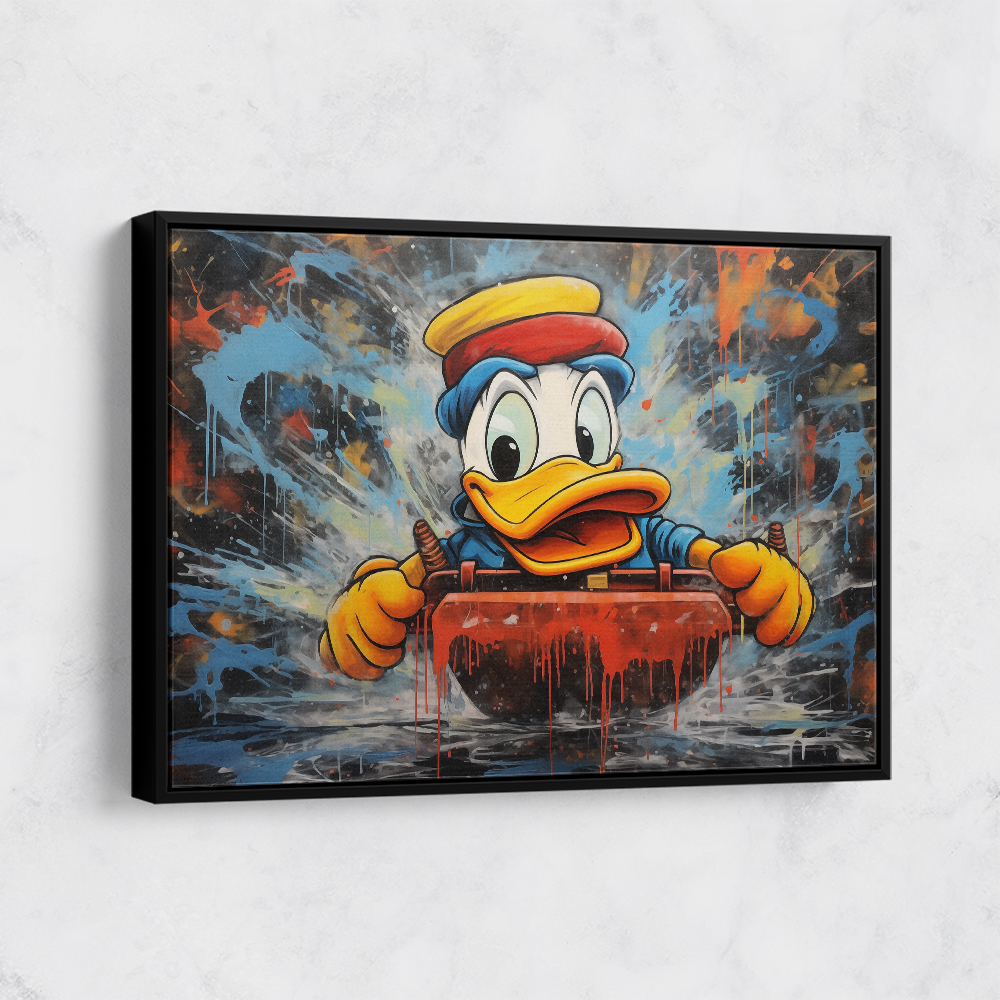 Urban Duck Sledging Wall Art Urban Duck Sledging Wall Art