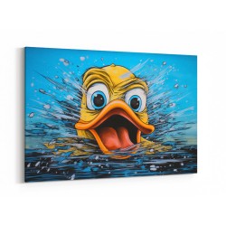 Urban Duck Splash Wall Art