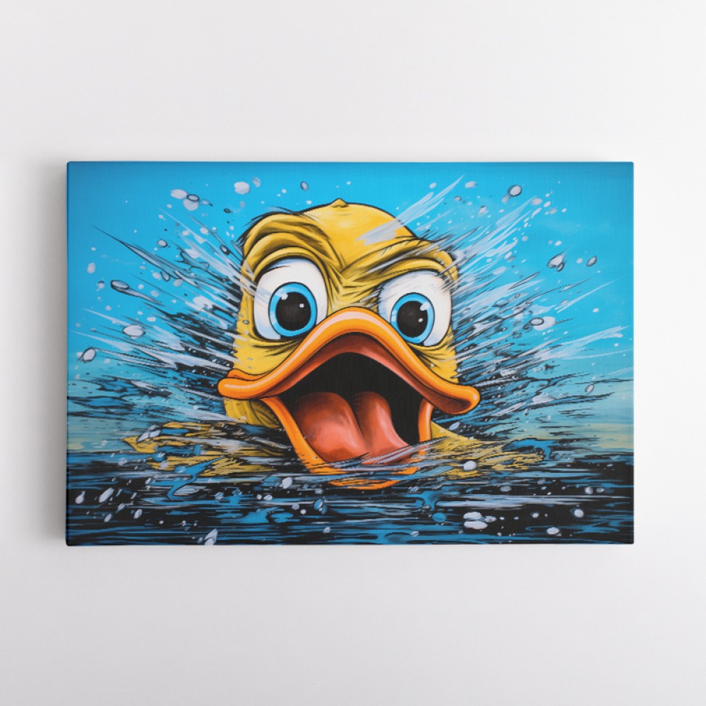 Urban Duck Splash Wall Art Urban Duck Splash Wall Art