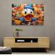 Graffiti Duck Wall Art