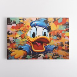 Graffiti Duck Wall Art