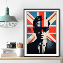 Union Jack Chap Pop Art