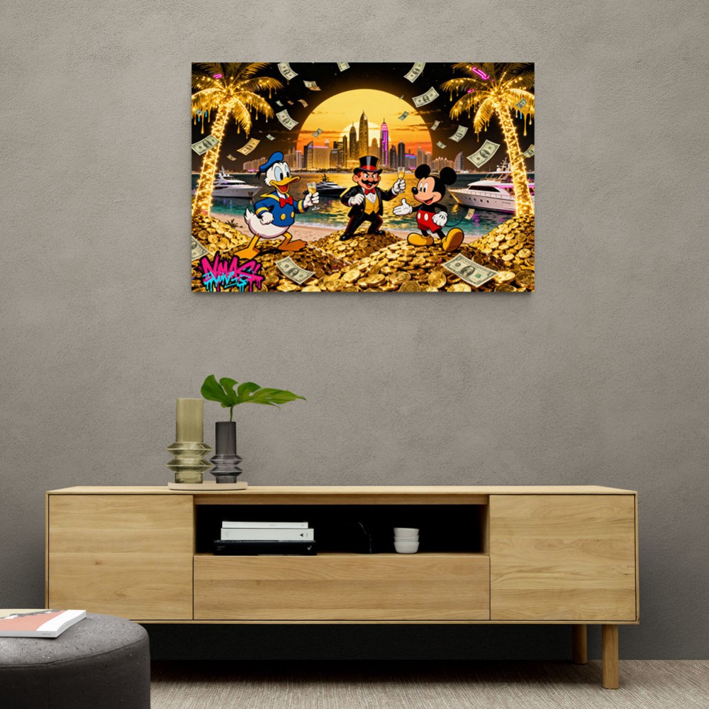 Mirage of Plenty Donald - Monopoly - Micky Wall Art