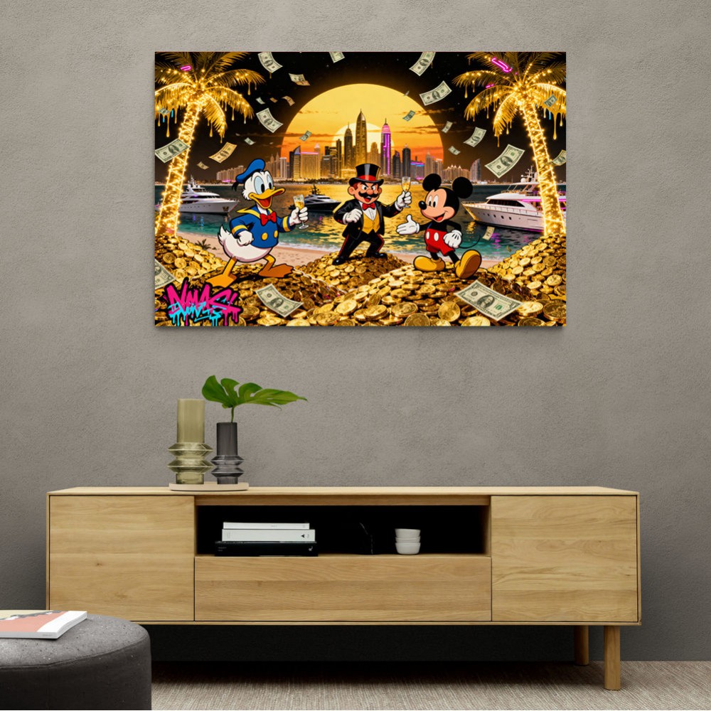 Mirage of Plenty Donald - Monopoly - Micky Wall Art