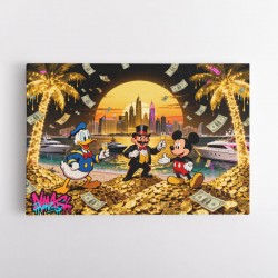 Mirage of Plenty Donald - Monopoly - Micky Wall Art