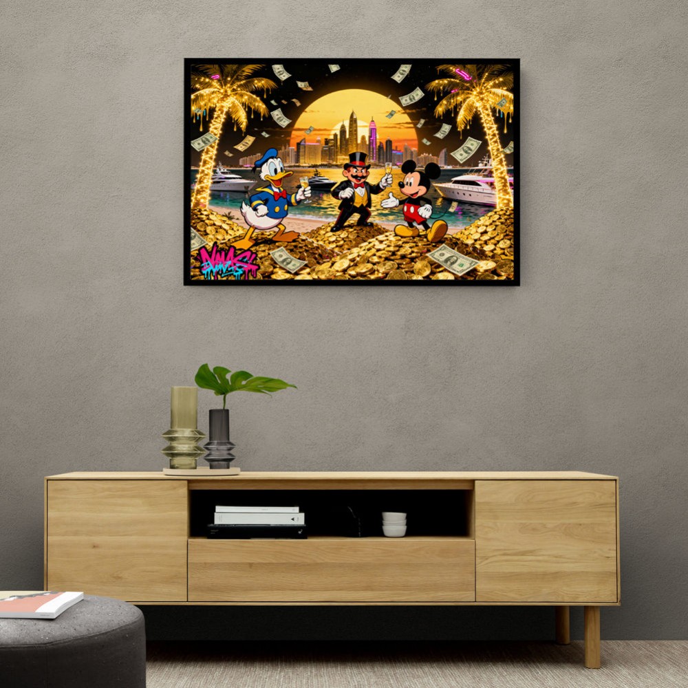 Mirage of Plenty Donald - Monopoly - Micky Wall Art
