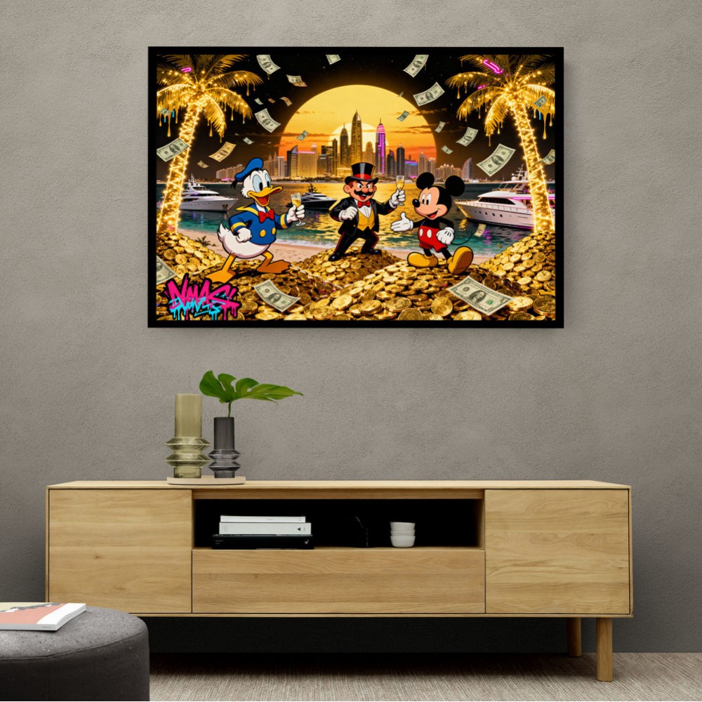 Mirage of Plenty Donald - Monopoly - Micky Wall Art