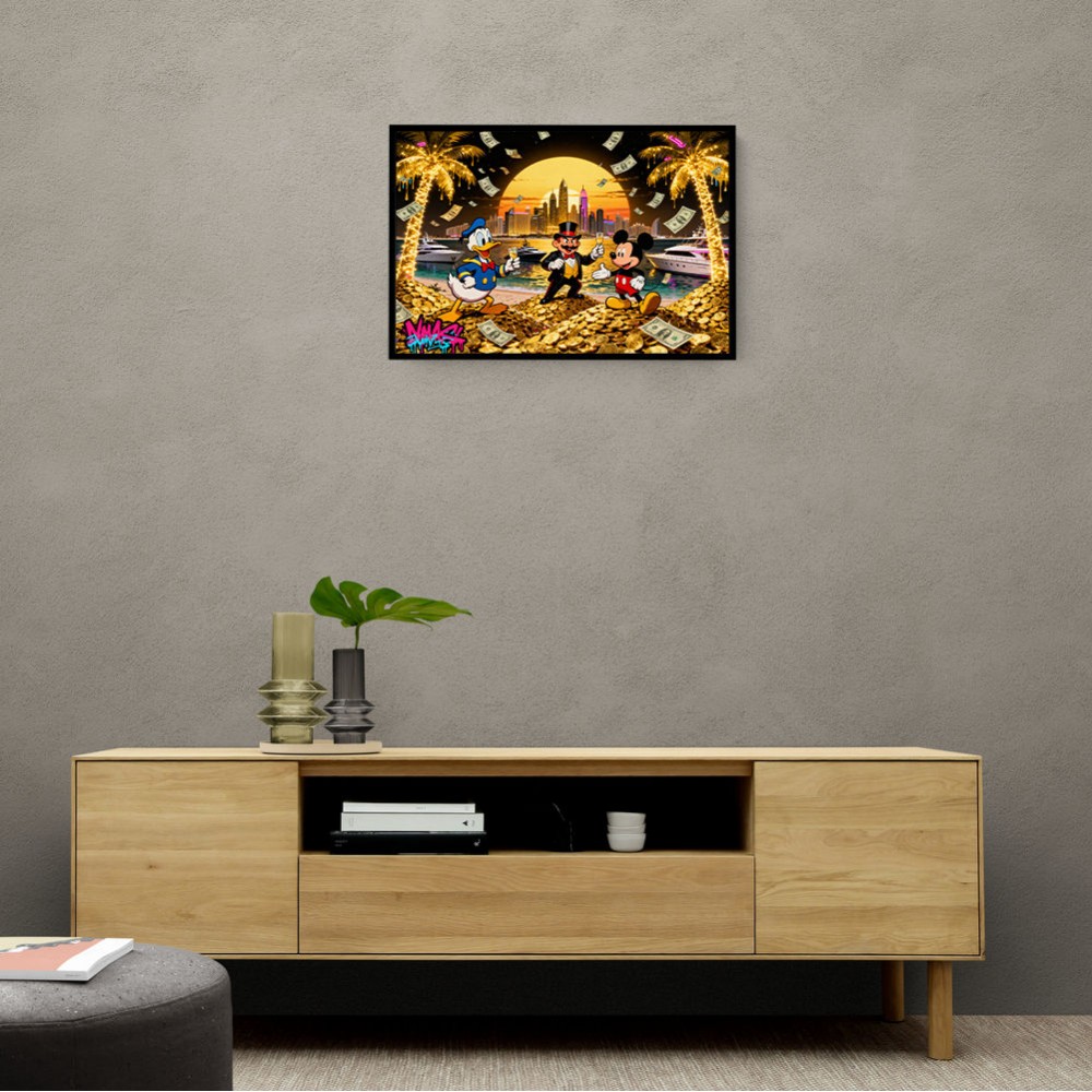 Mirage of Plenty Donald - Monopoly - Micky Wall Art