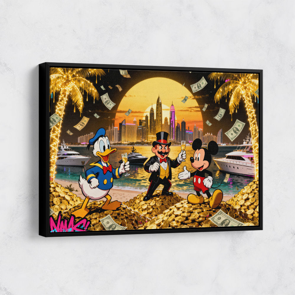Mirage of Plenty Donald - Monopoly - Micky Wall Art