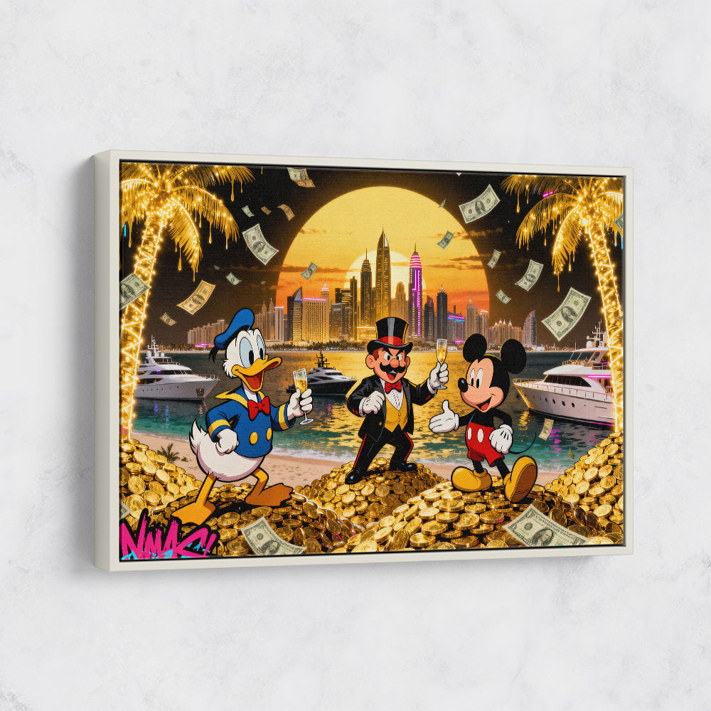 Mirage of Plenty Donald - Monopoly - Micky Wall Art