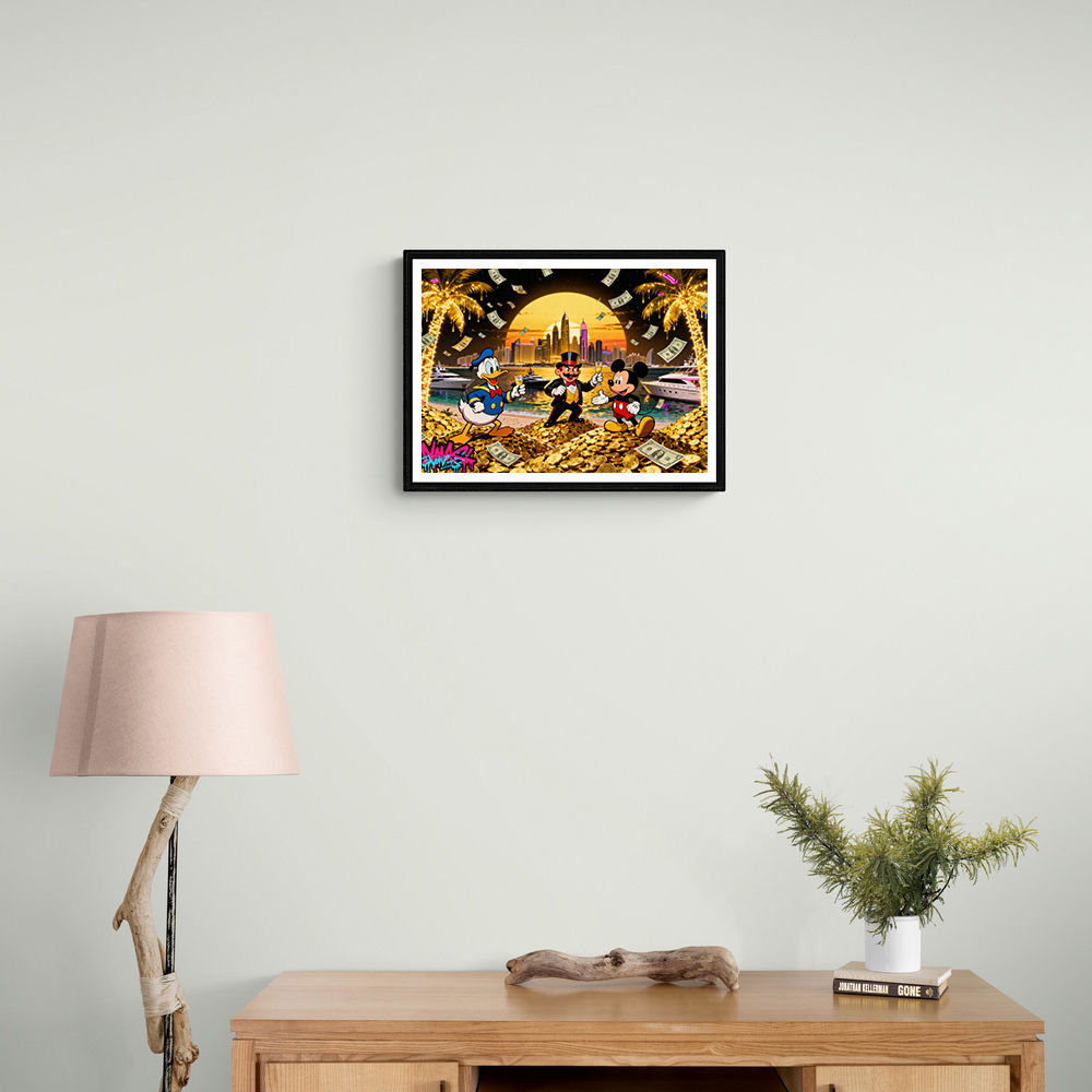Mirage of Plenty Donald - Monopoly - Micky Wall Art