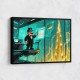Cathedral of Crypto Code Wall Art