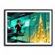 Cathedral of Crypto Code Wall Art