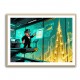 Cathedral of Crypto Code Wall Art