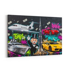 Neon Tycoon Wall Art