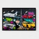 Neon Tycoon Wall Art