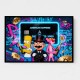 Minted Mischief Wall Art