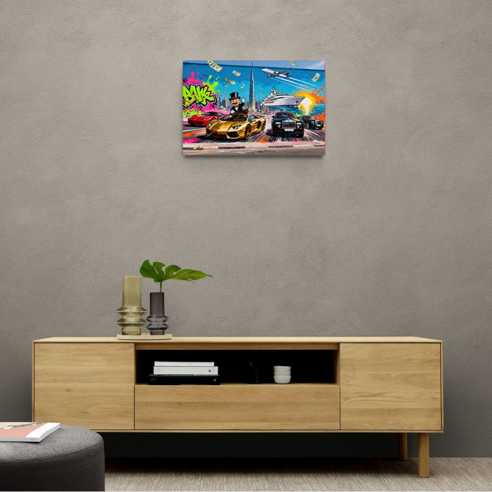 Jetset Mirage Dubai Wall Art