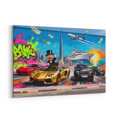 Jetset Mirage Dubai Wall Art