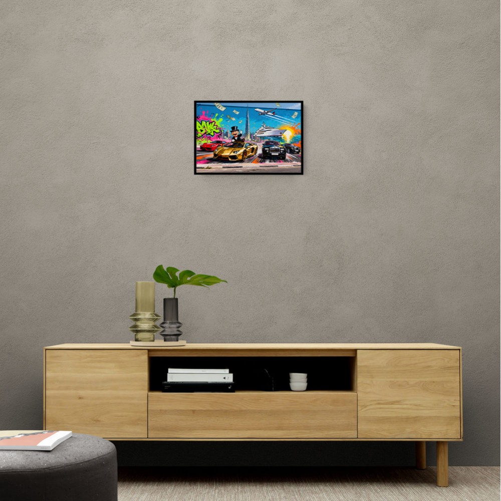 Jetset Mirage Dubai Wall Art