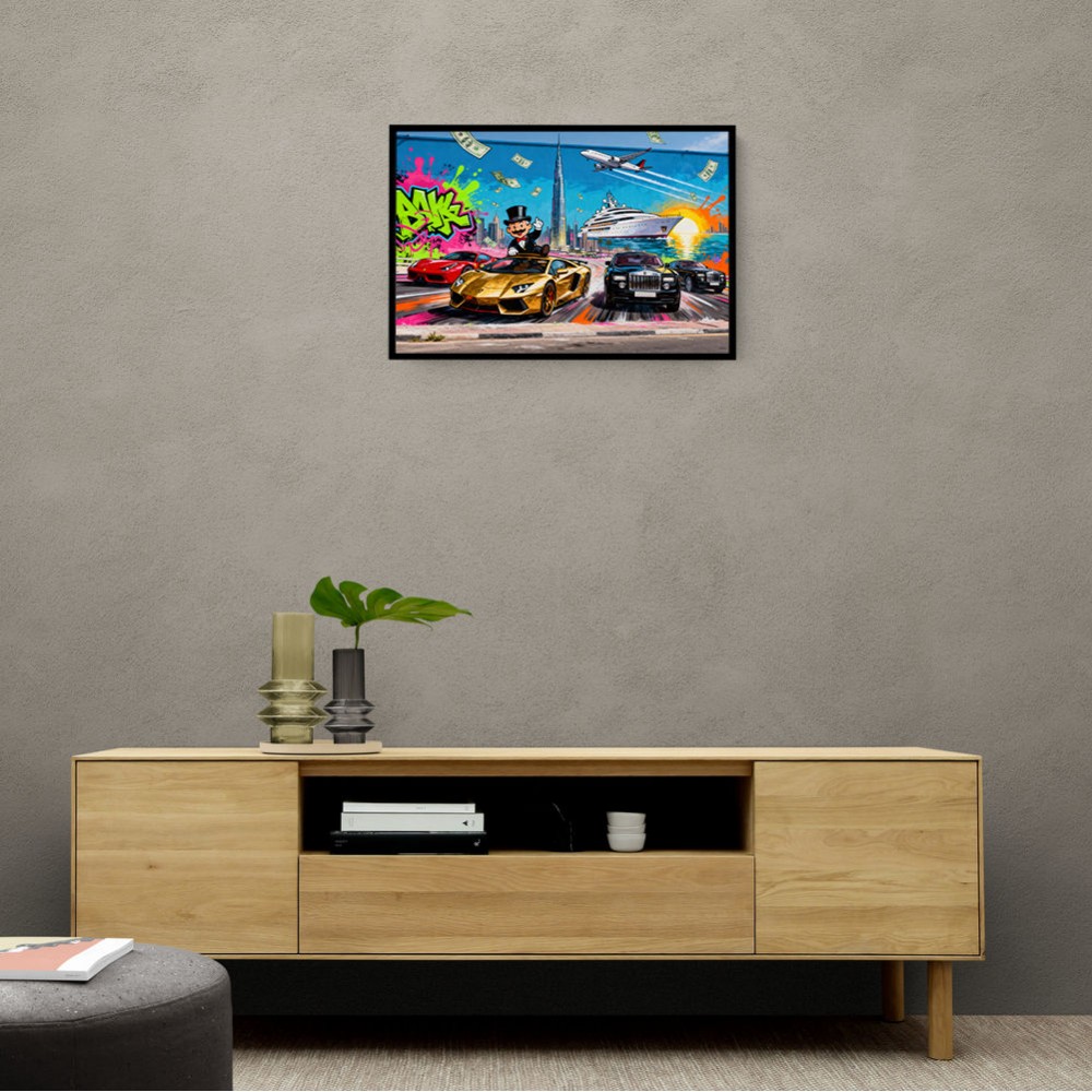 Jetset Mirage Dubai Wall Art