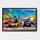 Jetset Mirage Dubai Wall Art