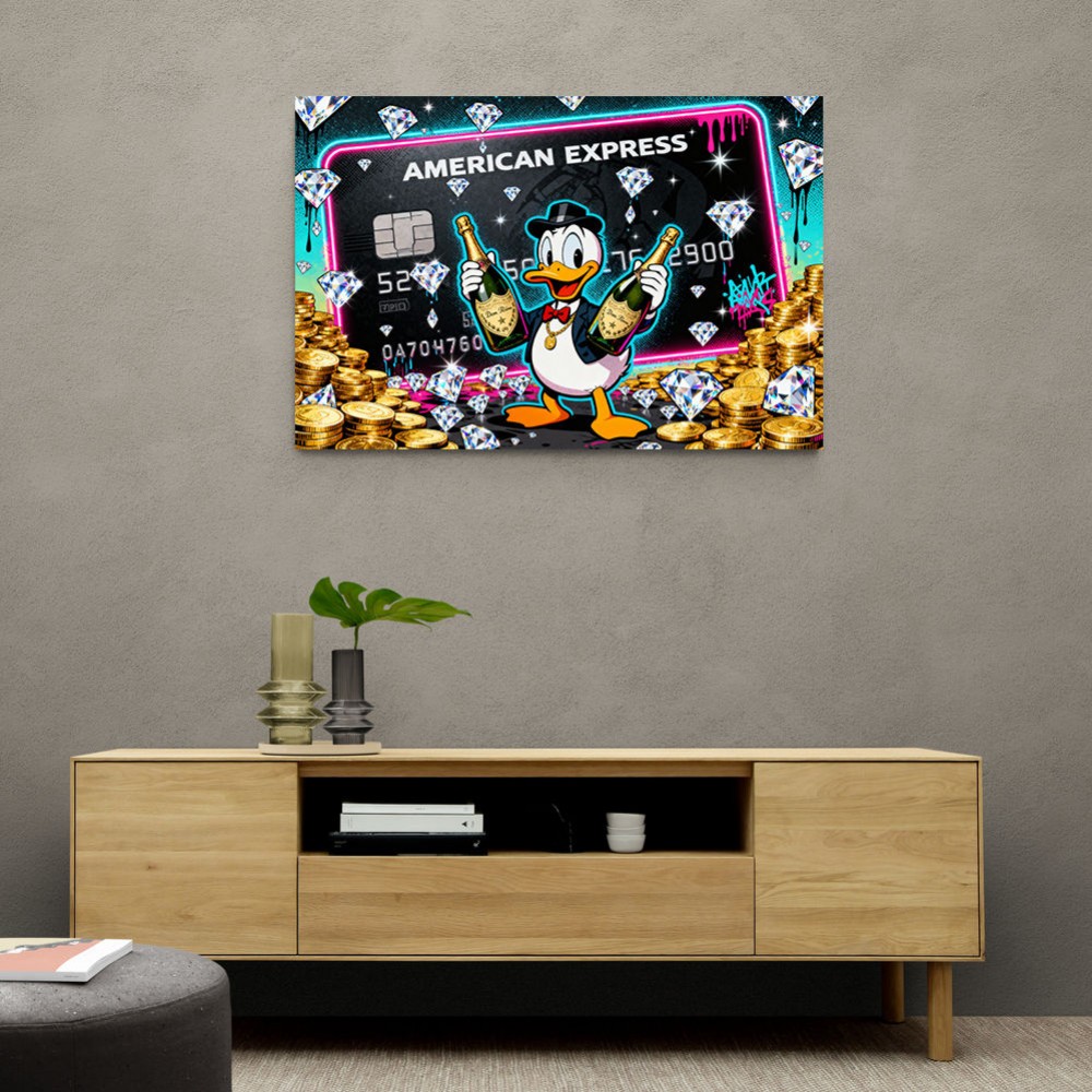 Swipe of Decadence Wall Art