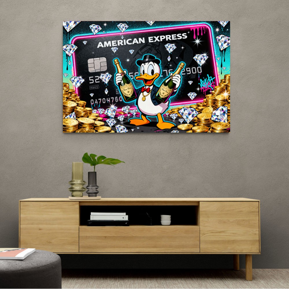 Swipe of Decadence Wall Art