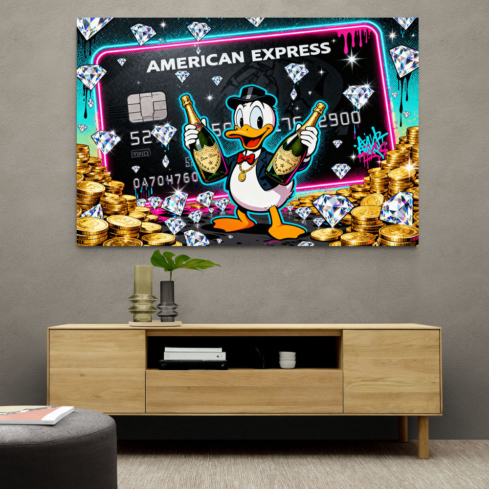 Swipe of Decadence Wall Art