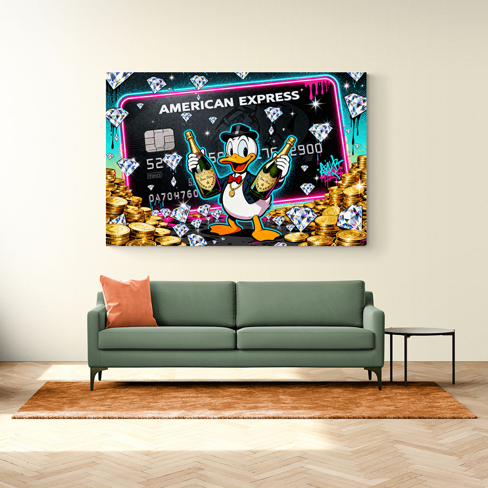 Swipe of Decadence Wall Art